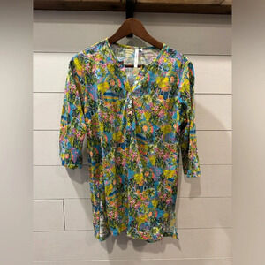 Lulu-B Island Getway Tunic- size small